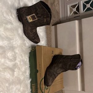 Roper western Brown Ankle Boots